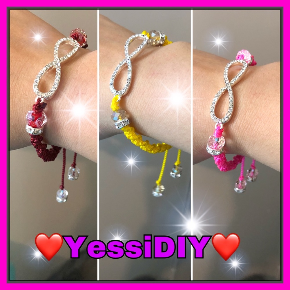 Infinity handmade bracelet
